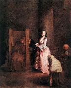 Pietro Longhi The Confession oil painting artist